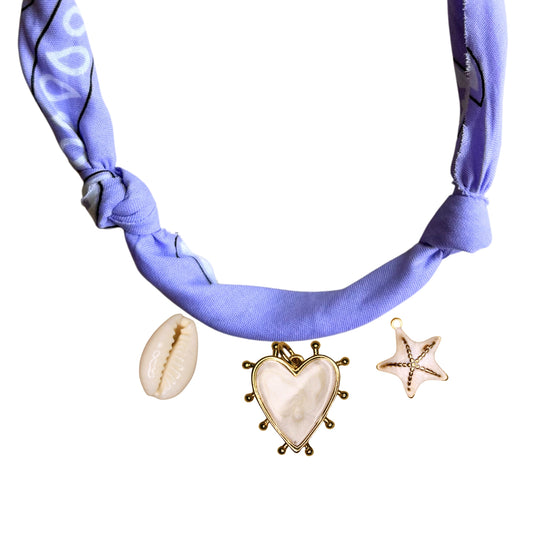 Collier Bandana Personnalisable Doré