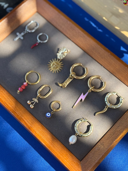 Mono Boucle Personnalisable Argenté