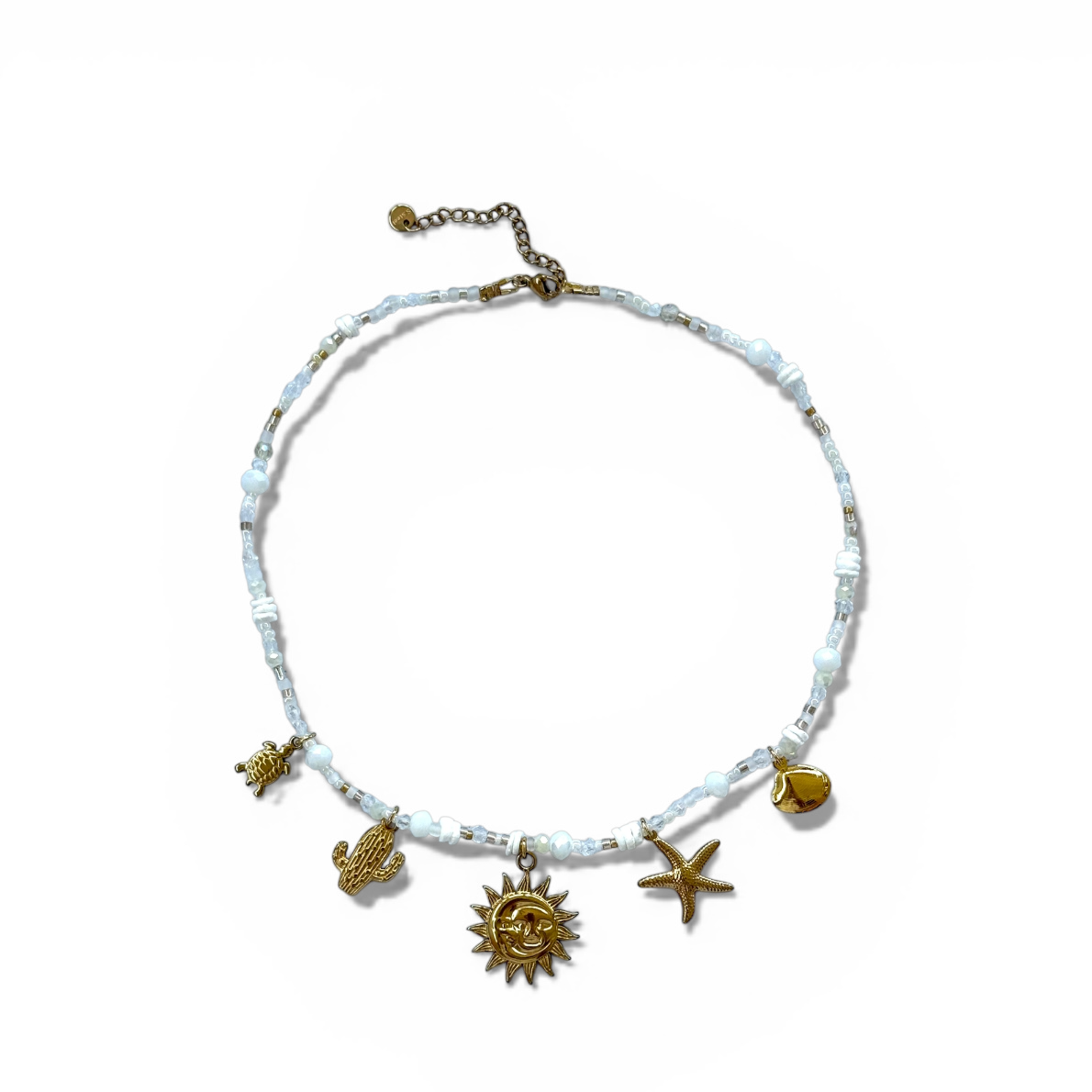 Collier Whitehaven Doré