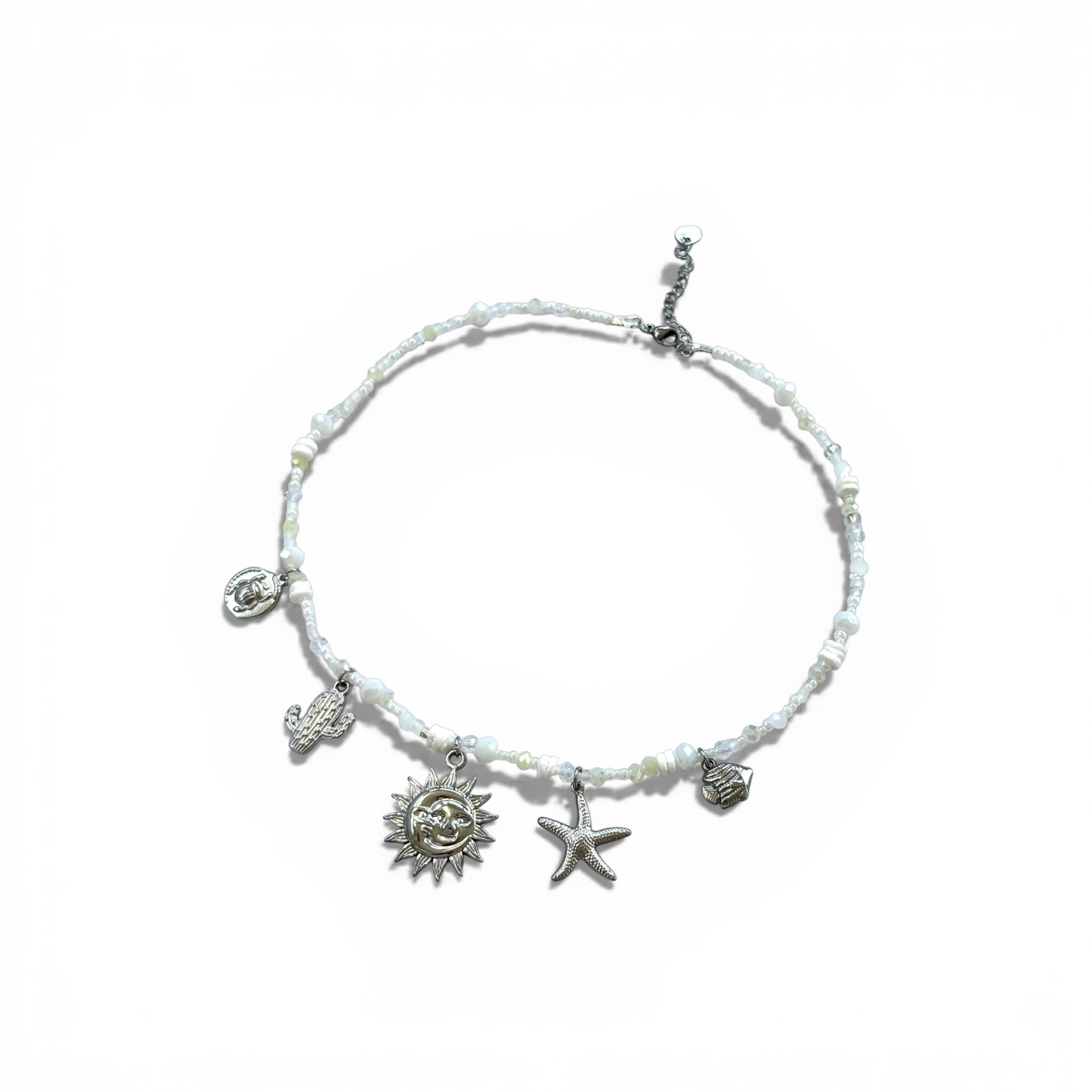 Collier Whitehaven Argenté