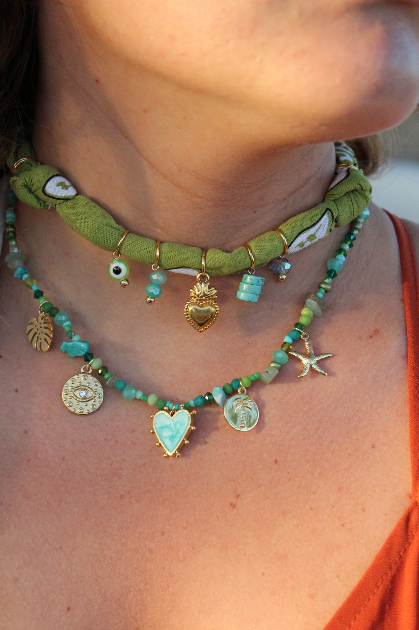 Collier Bandana Personnalisable Argenté