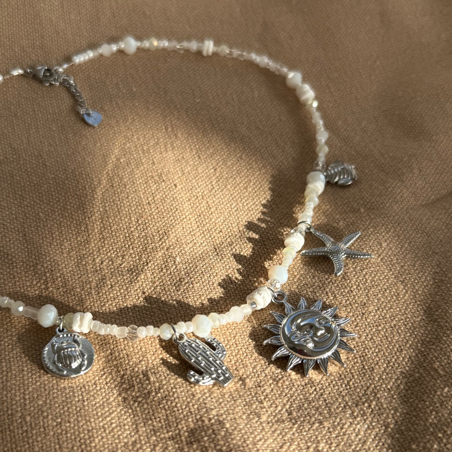 Collier Whitehaven Argenté