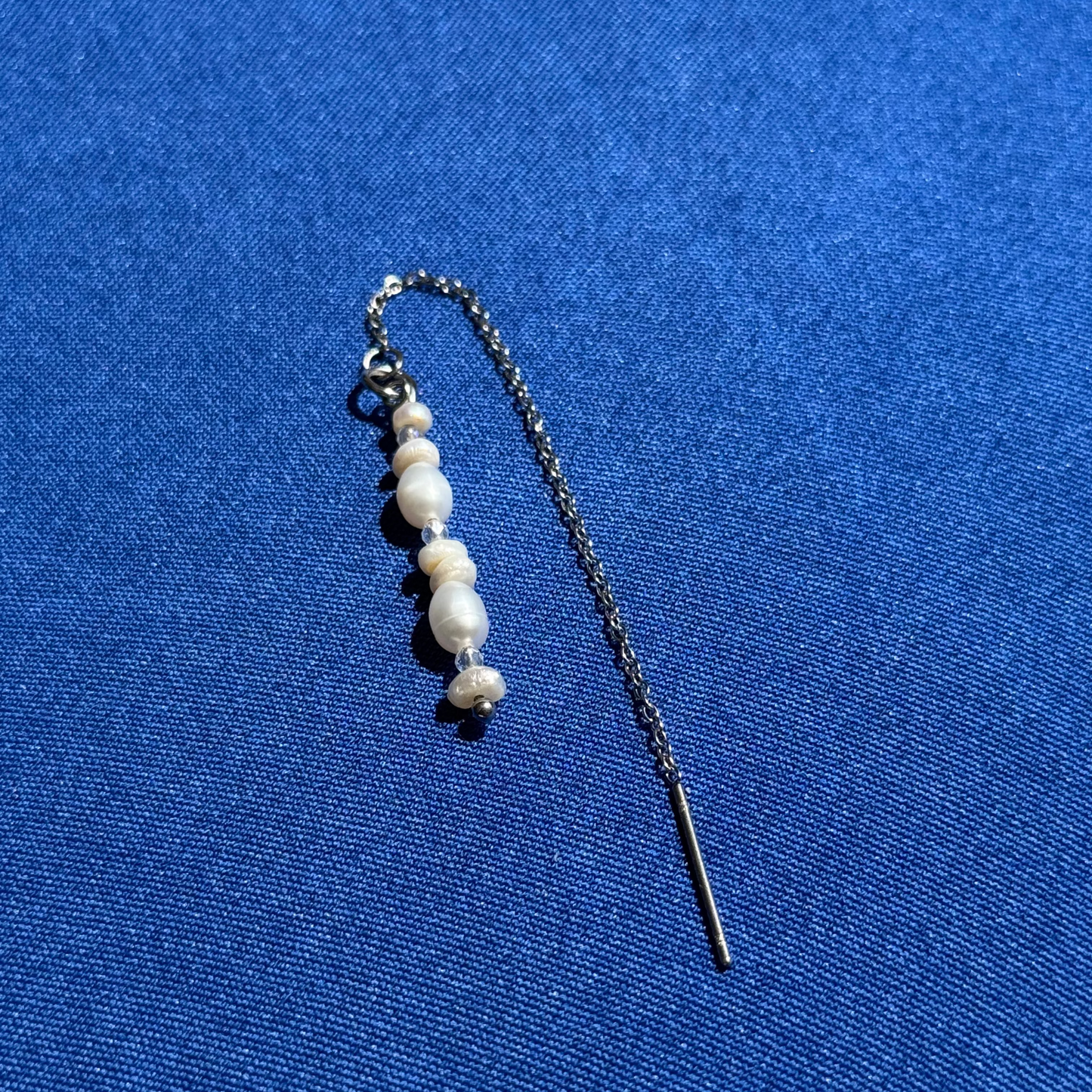 Mono Boucle Huahine Argenté