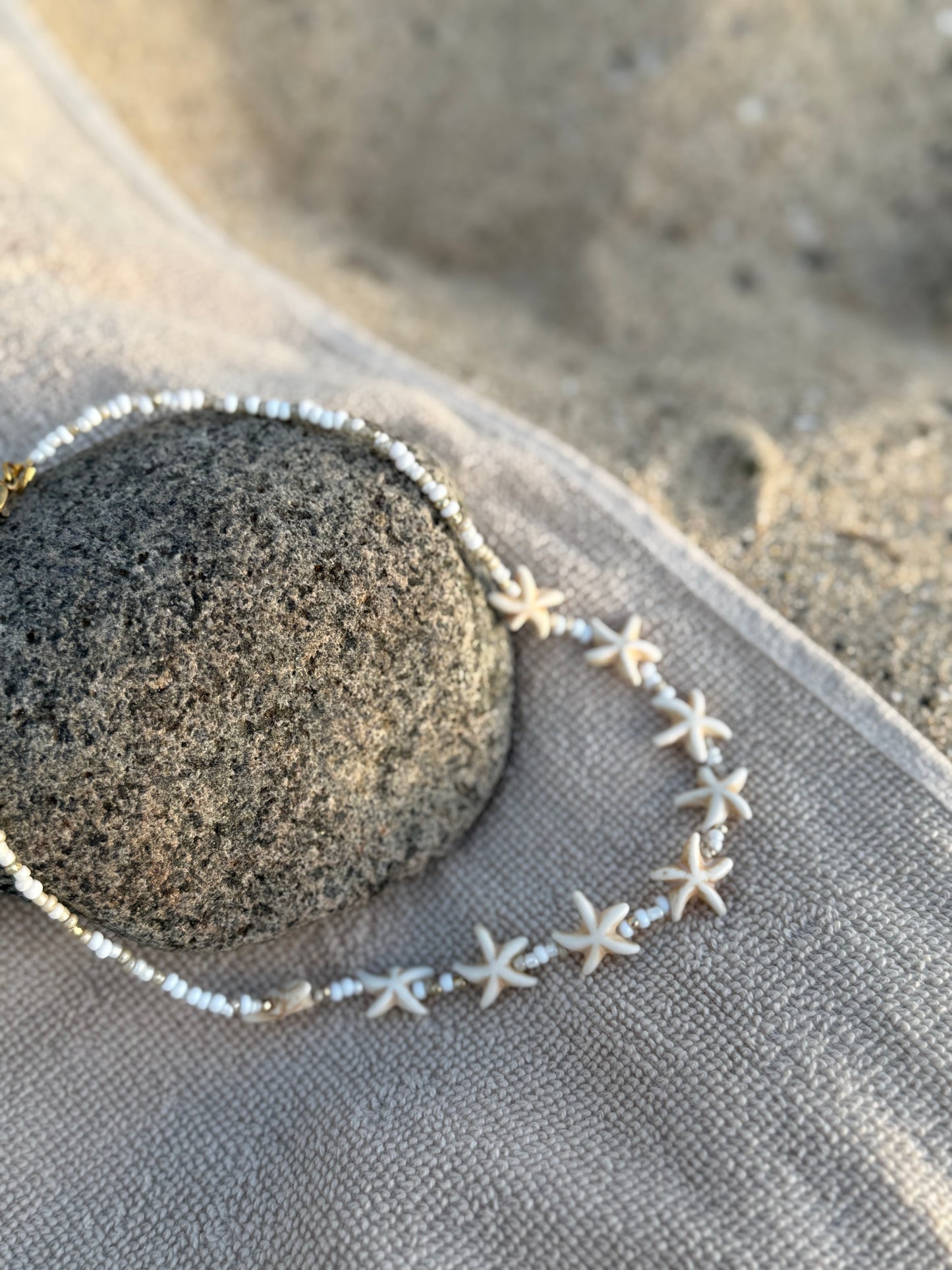 Ras de Cou Starfish Blanc