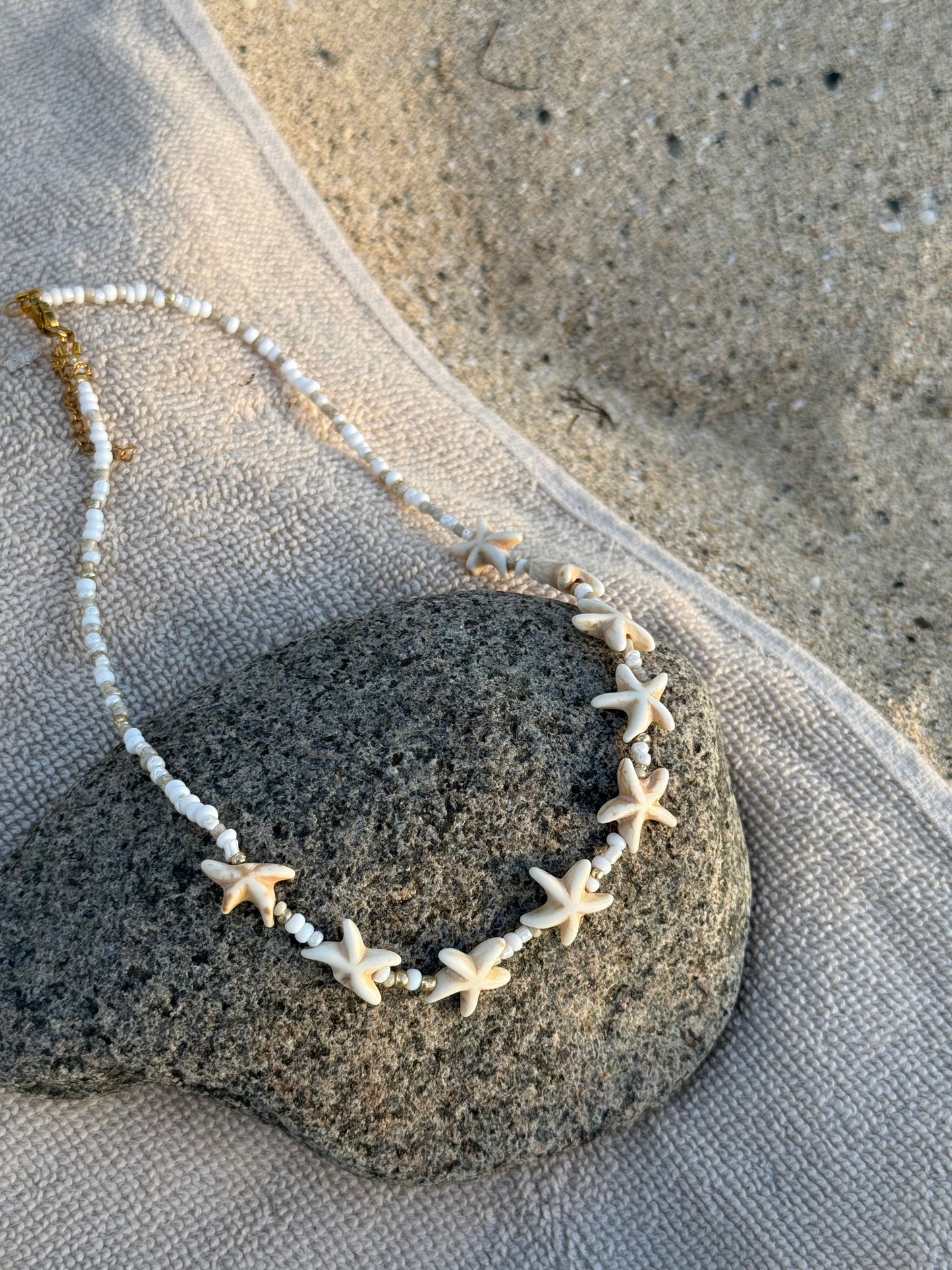 Ras de Cou Starfish Blanc