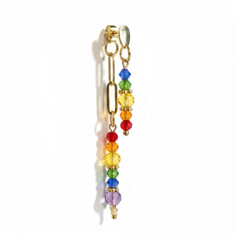 Mono Boucle Rainbow Dorée